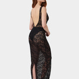 Bluebella Fallon Long Skirt (Black) | Avec Amour Lingerie