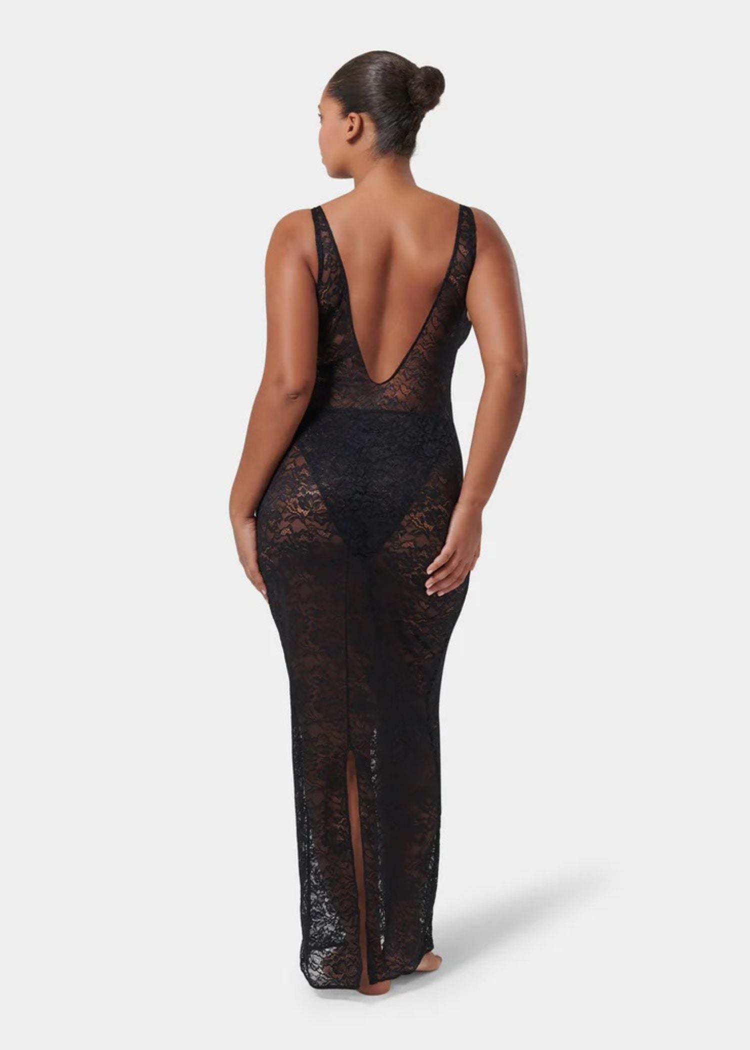 Bluebella Fallon Long Skirt (Black) | Avec Amour Lingerie