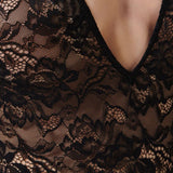 Bluebella Fallon Soft Bodysuit (Black) | Avec Amour Lingerie