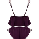 Bluebella Marabel Cami & Short (Cherry Red) | Avec Amour Lingerie