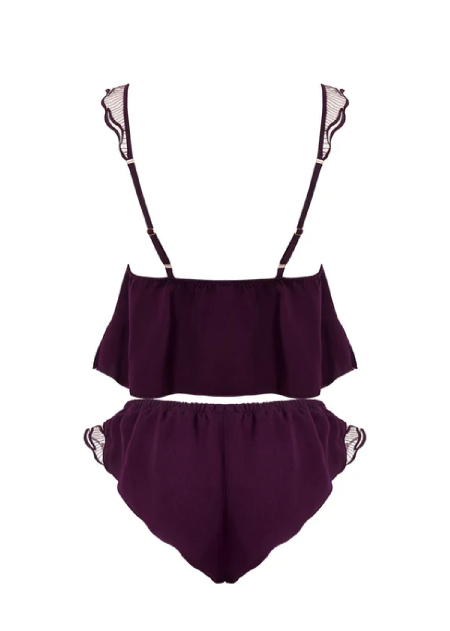Bluebella Marabel Cami & Short (Cherry Red) | Avec Amour Lingerie
