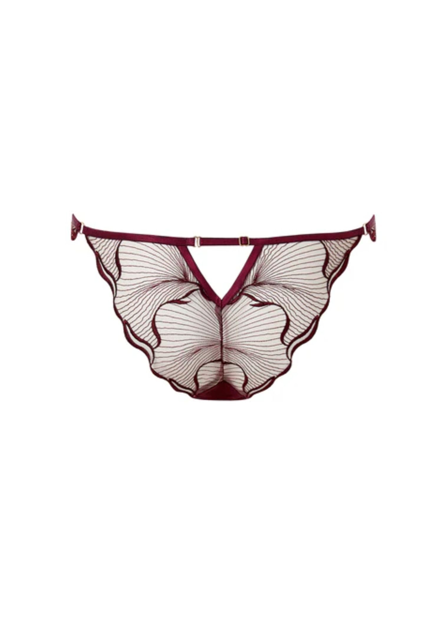 Bluebella Marabel Panty (Cherry Red) | Avec Amour Lingerie