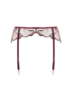 Bluebella Marabel Suspender Belt (Cherry Red) | Avec Amour Lingerie