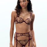 Bluebella Marabel Suspender Belt (Cherry Red) | Avec Amour Lingerie