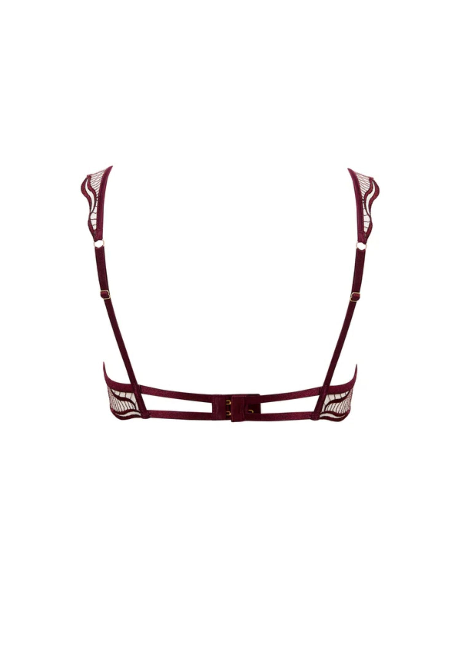 Bluebella Marabel Underwired Bra (Cherry Red) | Avec Amour Lingerie