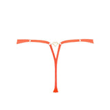 Bluebella Phoenix Thong (Coral / Gold) | Avec Amour Lingerie