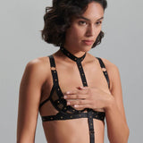 Bluebella Sana Body Harness (Black) | Avec Amour Lingerie