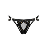 Bluebella Sana Open Panty (Black) | Avec Amour Lingerie