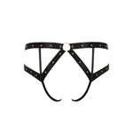 Bluebella Sana Open Panty (Black) | Avec Amour Lingerie