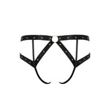 Bluebella Sana Open Panty (Black) | Avec Amour Lingerie