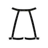 Bluebella Sana Thigh Harness (Black) | Avec Amour Lingerie