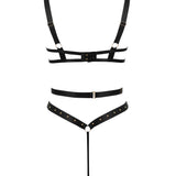 Bluebella Sana Wired Bodysuit (Black) | Avec Amour Lingerie
