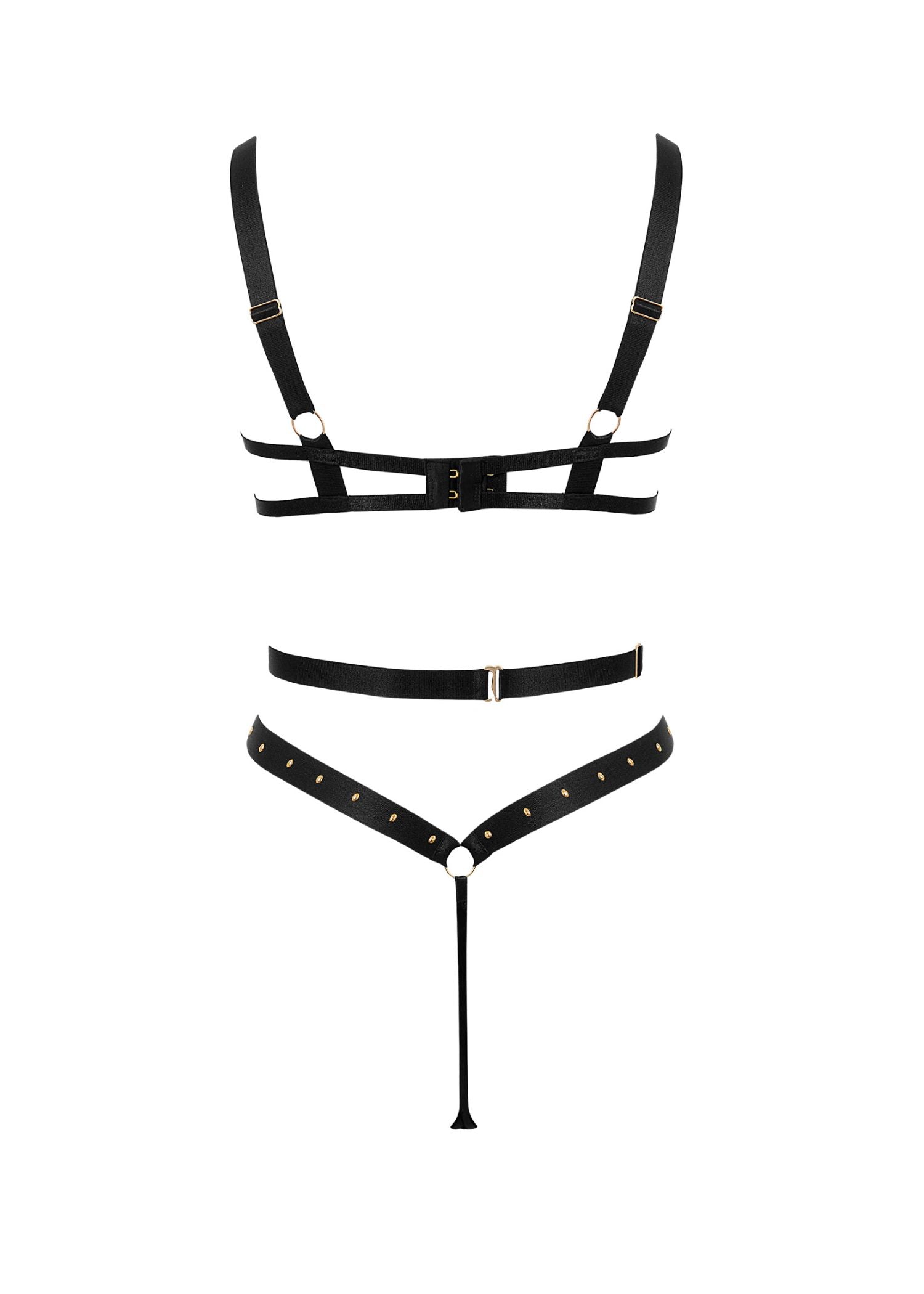 Bluebella Sana Wired Bodysuit (Black) | Avec Amour Lingerie