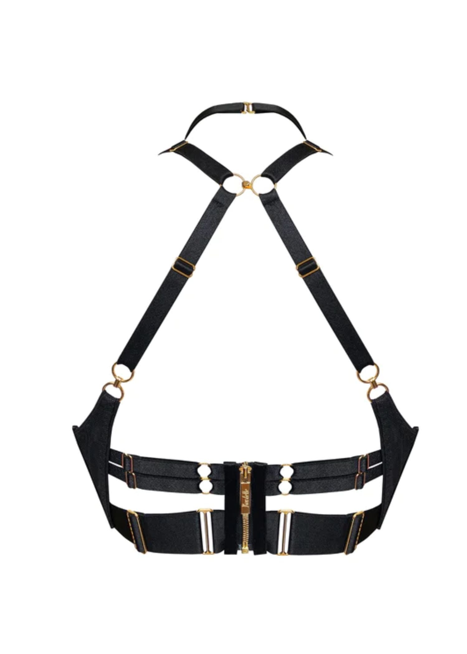 Bordelle Cadi Bodice Bra (Black) | Avec Amour Luxury Lingerie