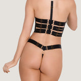 Bordelle Cadi Body (Black) | Avec Amour Luxury Lingerie