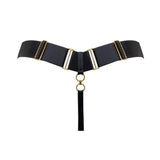 Bordelle Cadi Thong (Black) | Avec Amour Luxury Lingerie