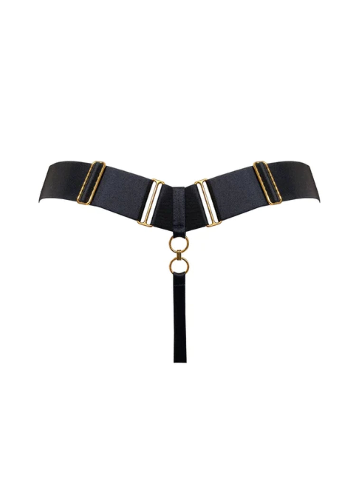 Bordelle Cadi Thong (Black) | Avec Amour Luxury Lingerie
