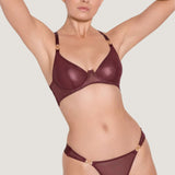Bordelle Cadi Thong (Morello) | Avec Amour Luxury Lingerie