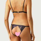Coco de Mer Iris Playsuit (Midnight Blue) - Sexy Lingerie
