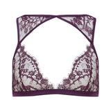 Coco de Mer Lunaria Triangle Bra (Amethyst) | Avec Amour Luxury Lingerie