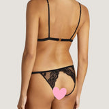 Coco de Mer - Seraphine Playsuit (Black) | Avec Amour Lingerie