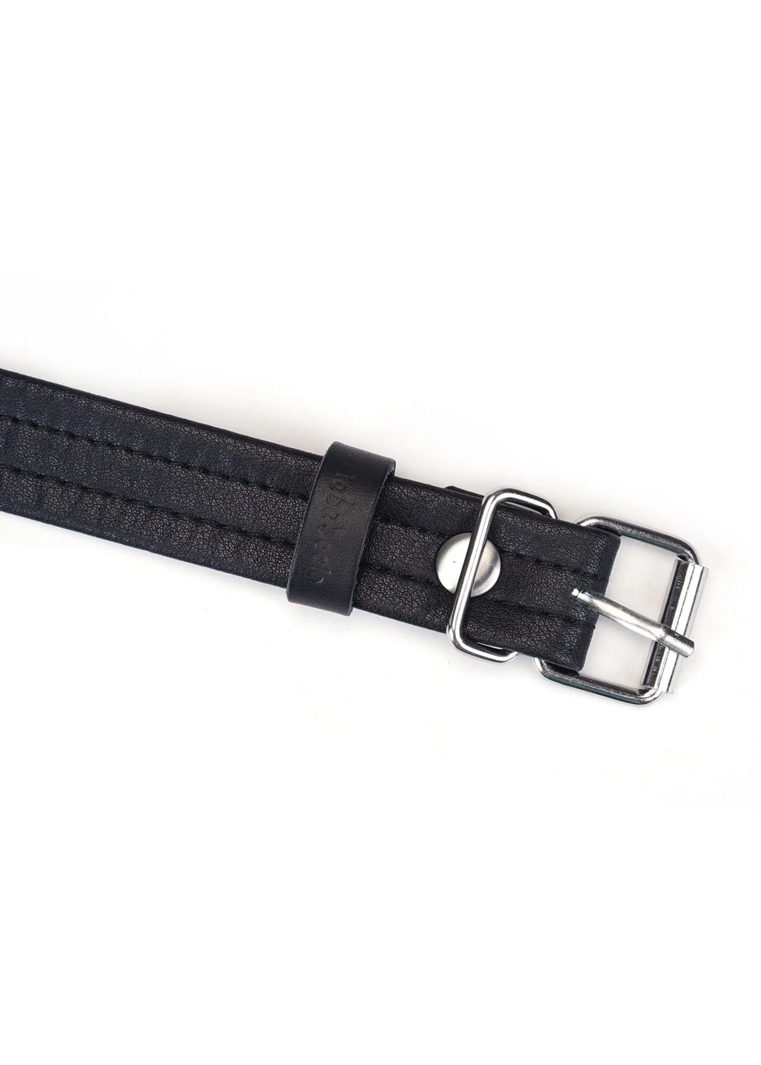 Liebe Seele Bond Leather Blindfold (Black) | Avec Amour Leather Accessories