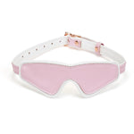 Liebe Seele Fairy Blindfold (White & Pink) | Avec Amour Leather Accessories