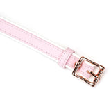 Liebe Seele Fairy Blindfold (White & Pink) | Avec Amour Leather Accessories