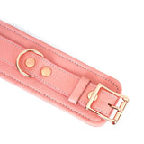 Liebe Seele Pink Dream Leather Ankle Cuffs | Avec Amour