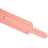 Liebe Seele Pink Dream Leather Ankle Cuffs | Avec Amour