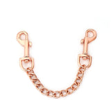 Liebe Seele Pink Dream Leather Ankle Cuffs | Avec Amour