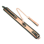 Liebe Seele Rose Gold Memory Collar and Leash