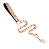 Liebe Seele Rose Gold Memory Collar and Leash
