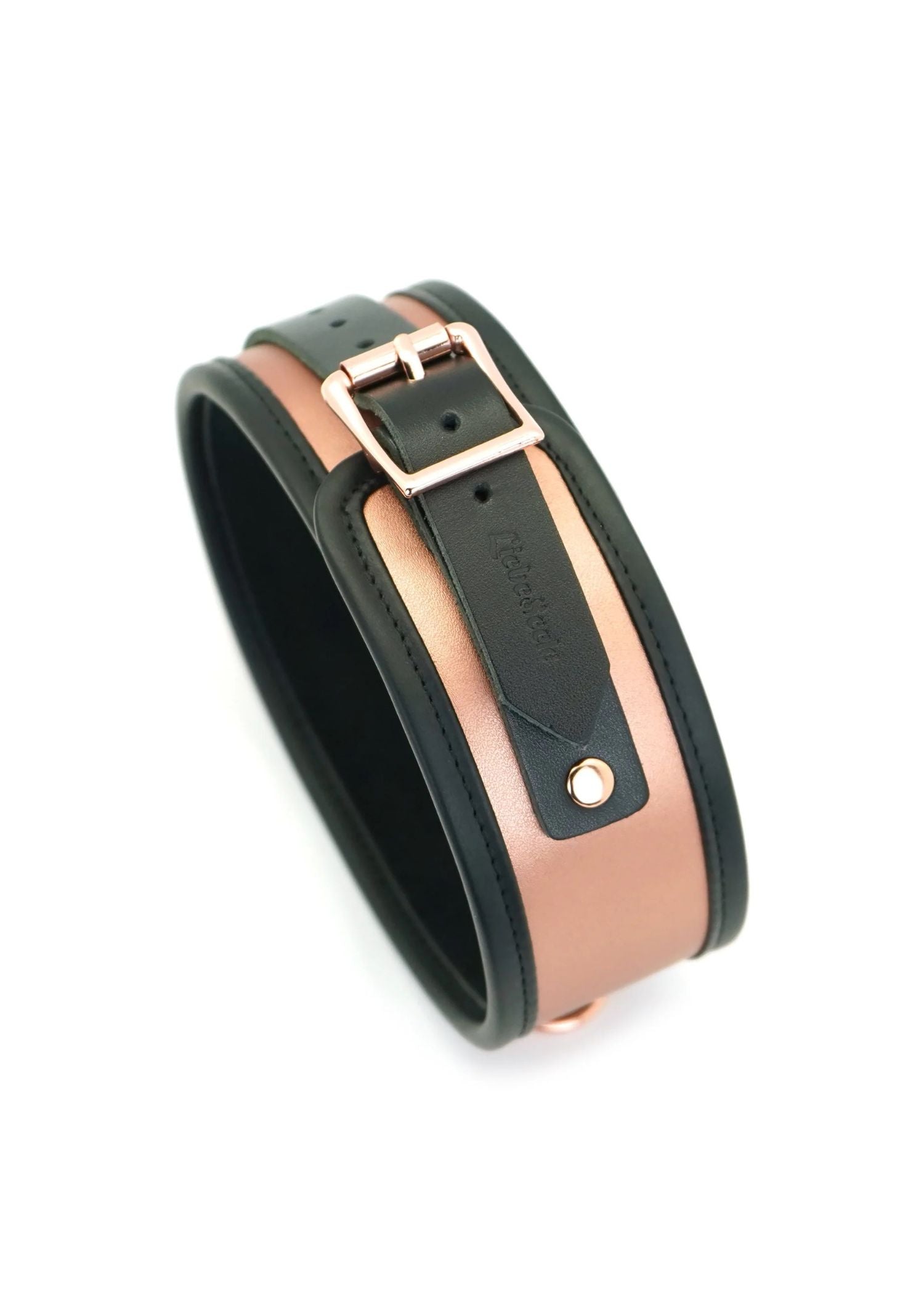 Liebe Seele Rose Gold Memory Collar and Leash