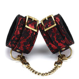 Liebe Seele Victorian Garden Lace and Velvet Ankle Cuff
