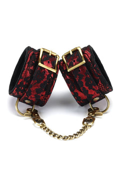 Liebe Seele Victorian Garden Lace and Velvet Ankle Cuff
