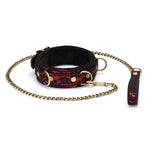 Liebe Seele Victorian Garden Lace & Velvet Collar w/ Leash
