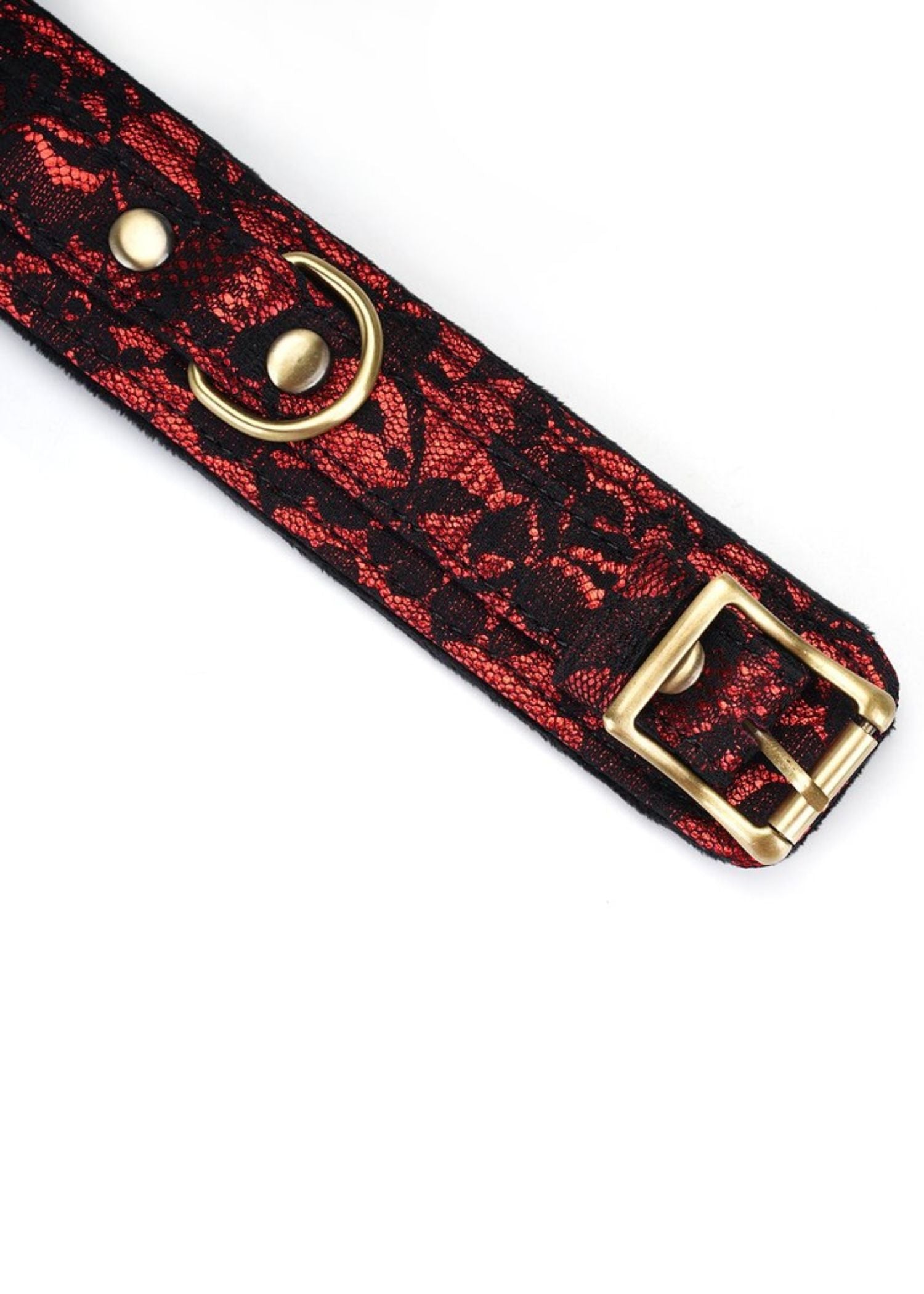 Liebe Seele Victorian Garden Lace & Velvet Collar w/ Leash