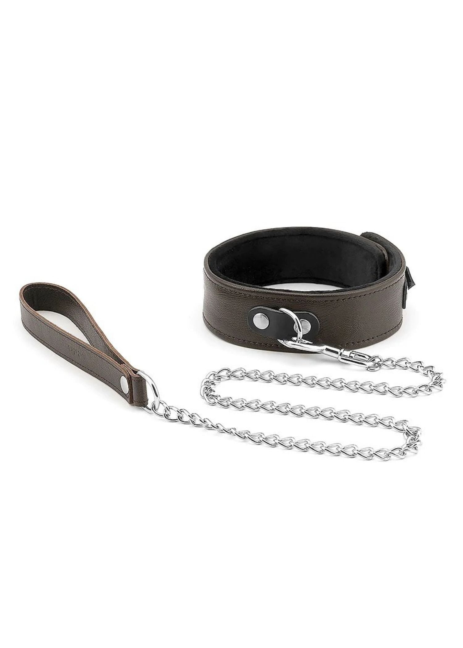 Liebe Seele Wild Gent Brown Collar & Leash | Avec Amour