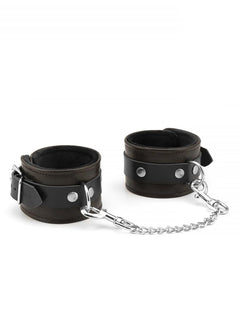 Liebe Seele Wild Gent Brown Cuffs | Avec Amour Lingerie