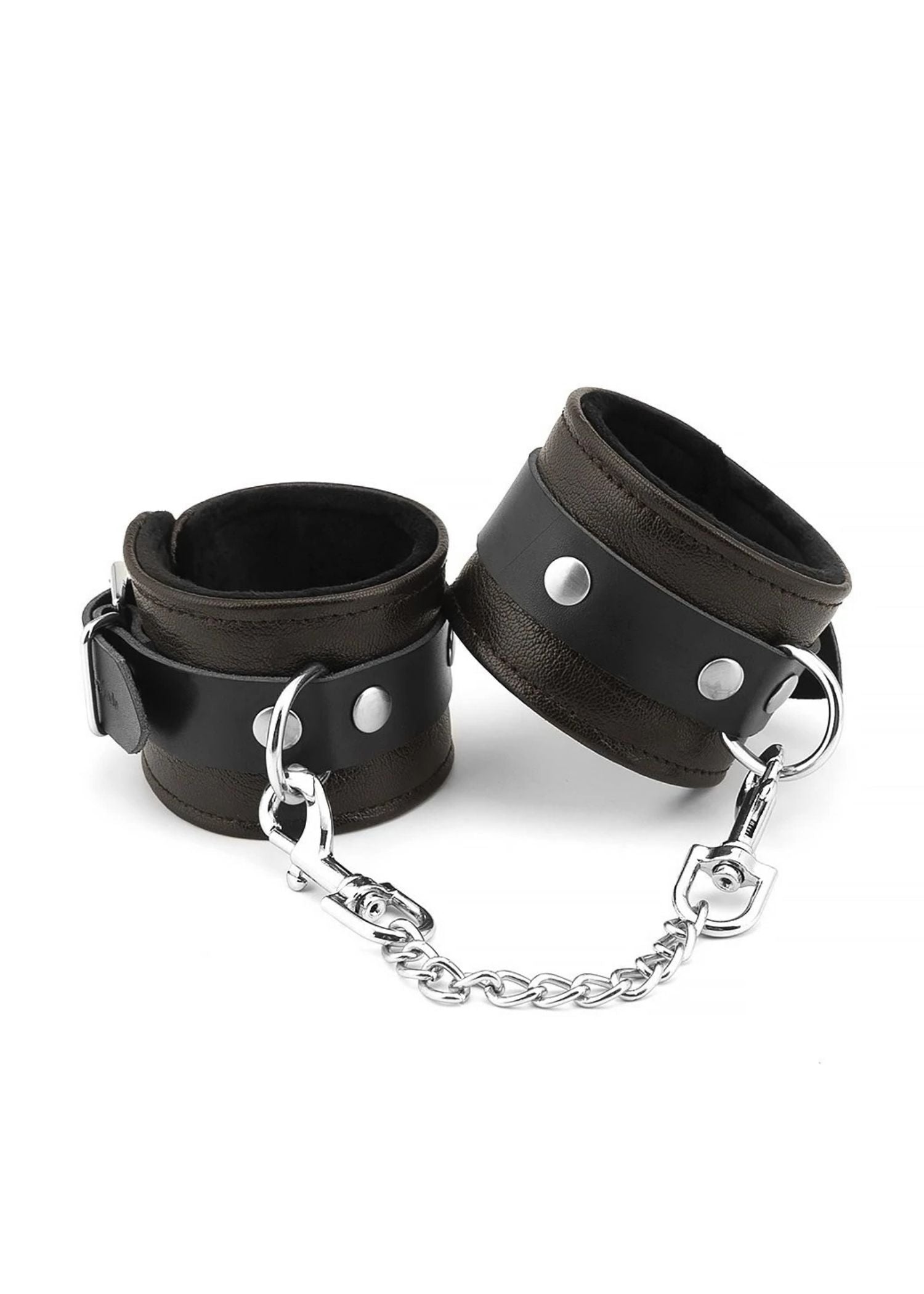 Liebe Seele Wild Gent Brown Cuffs | Avec Amour Lingerie
