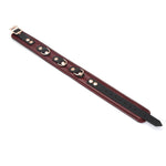 Liebe Seele Wine Red Collar & Leash | Avec Amour Lingerie