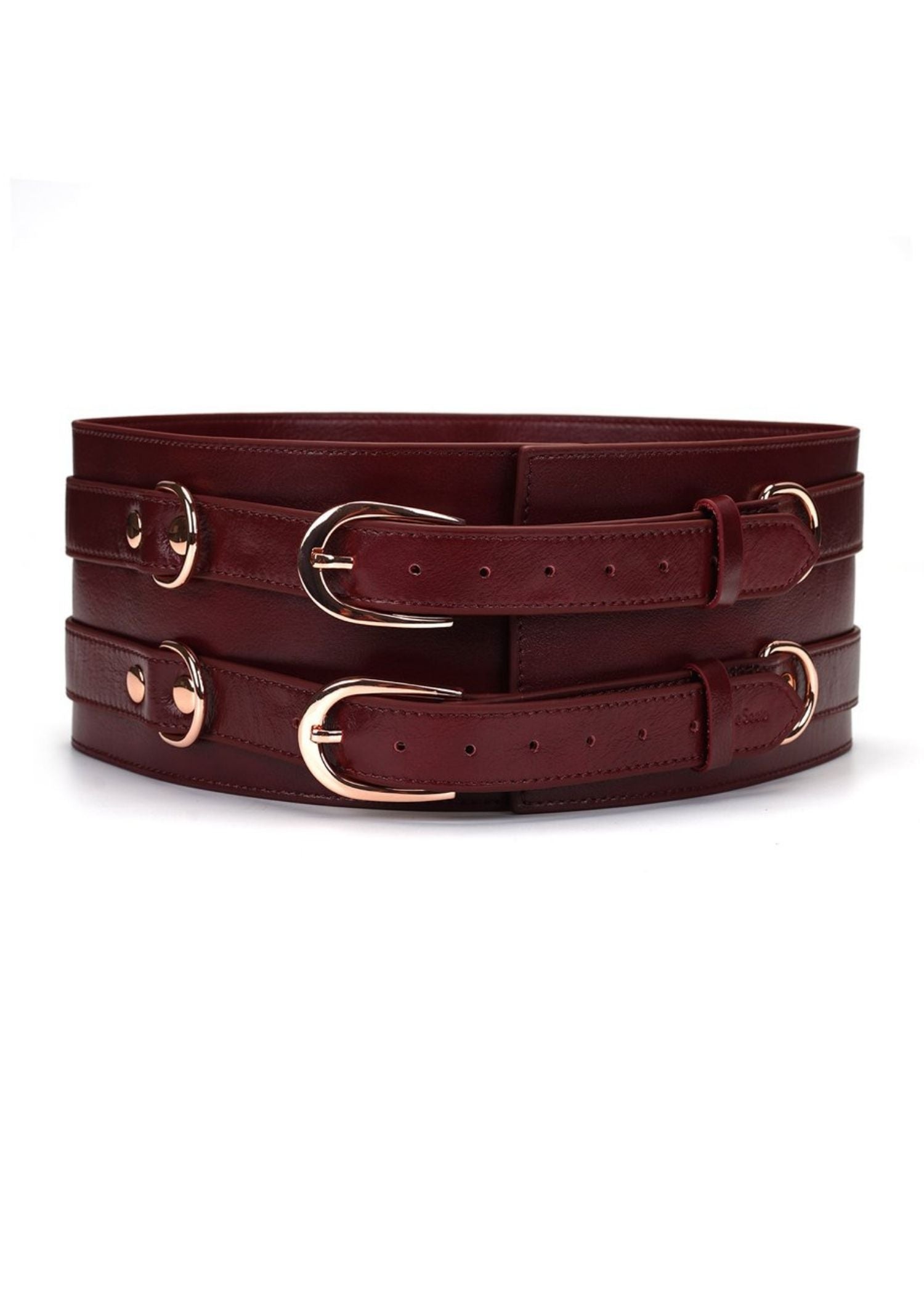 Liebe Seele Wine Red Waist Belt | Avec Amour Lingerie