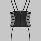 Maison Close Chambre Noire Corset (Black) | Avec Amour Lingerie