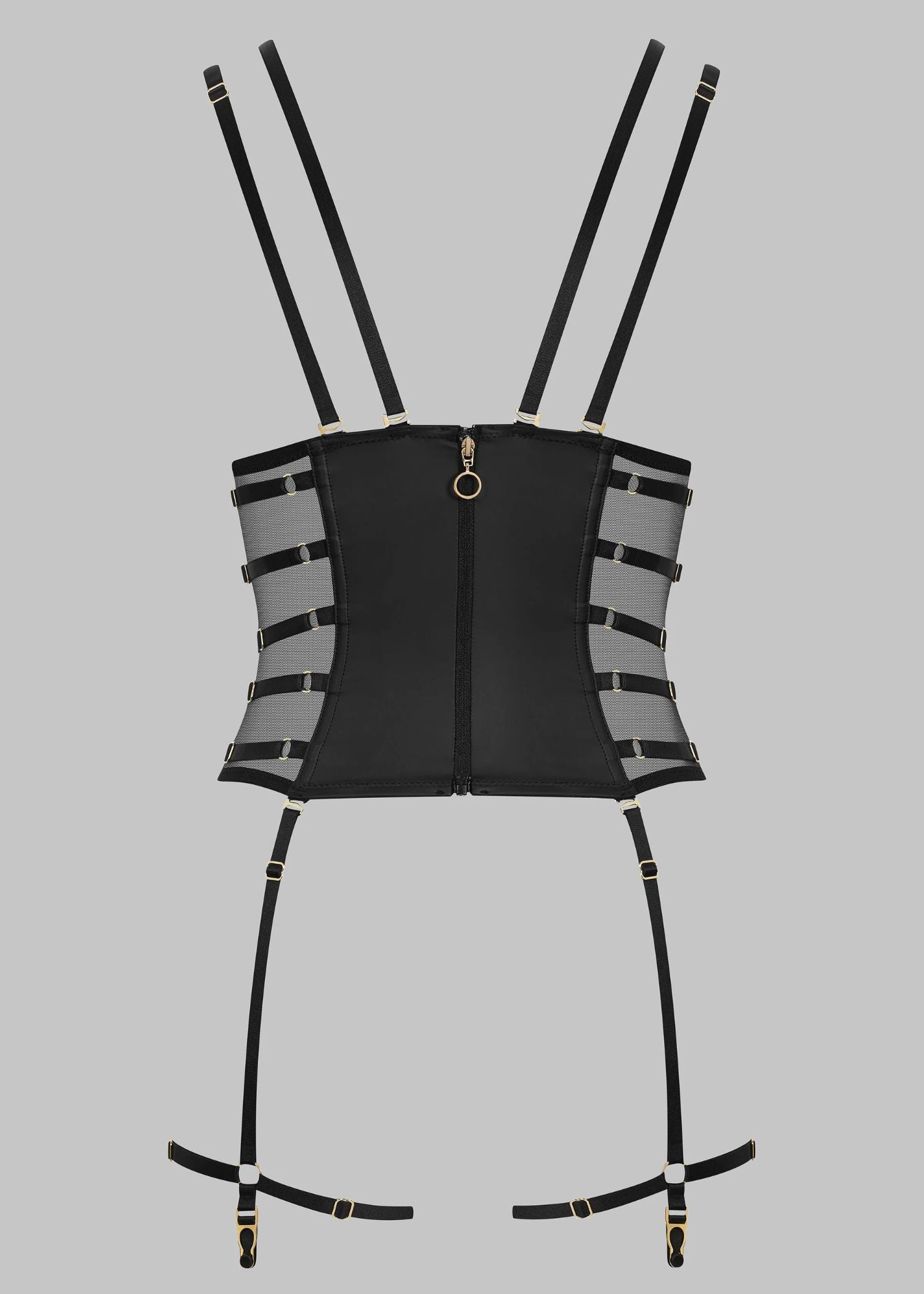 Maison Close Chambre Noire Corset (Black) | Avec Amour Lingerie
