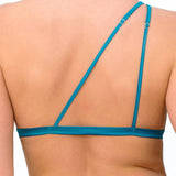 Muse by Coco de Mer Elise Soft Cup Bra (Turquoise) | Avec Amour Luxury Lingerie