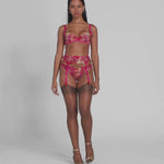 Agent Provocateur Zuri Brief (Fuchsia) | Avec Amour Luxury Lingerie