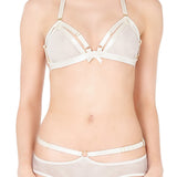 Signature Soft Mesh Cabaret Bra (Cream)-Bras-Bordelle-AvecAmourLingerie