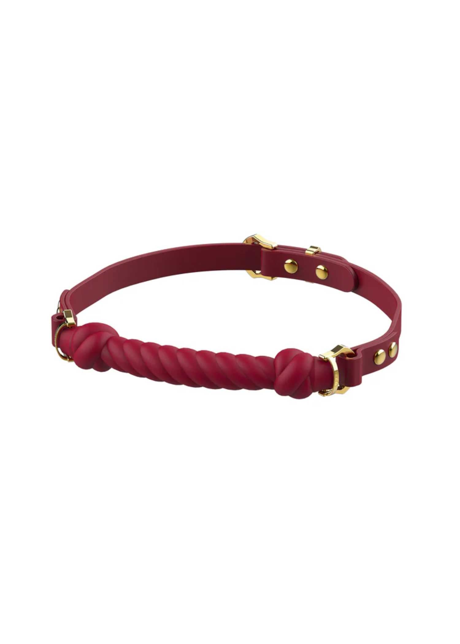 UPKO Desire of Mouth Knot Shaped Mouth Gag (Red) | Avec Amour Lingerie