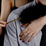 UPKO Feather Tickler (Black) | Avec Amour Bedroom Fun